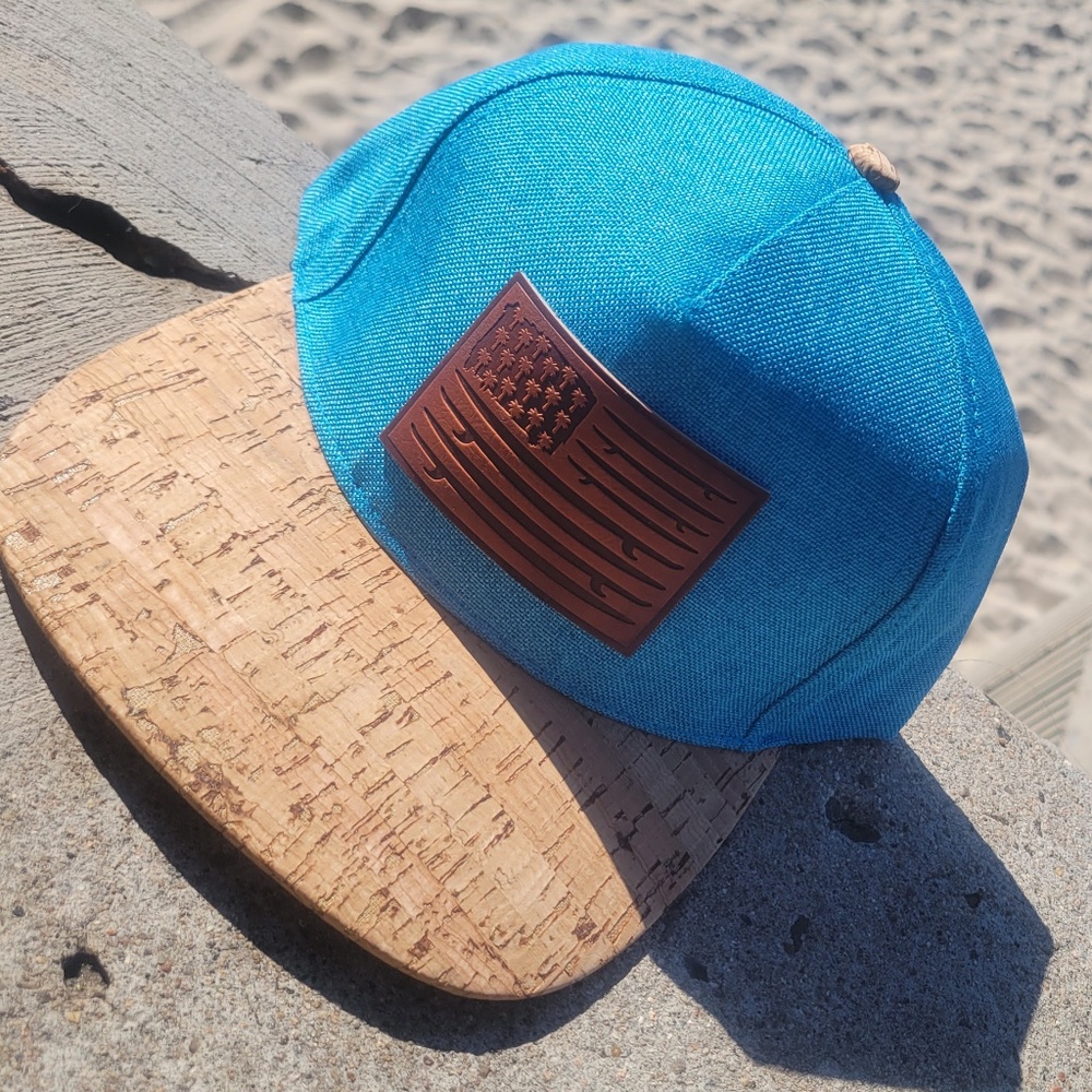 Cork Hat/ Surf Flag